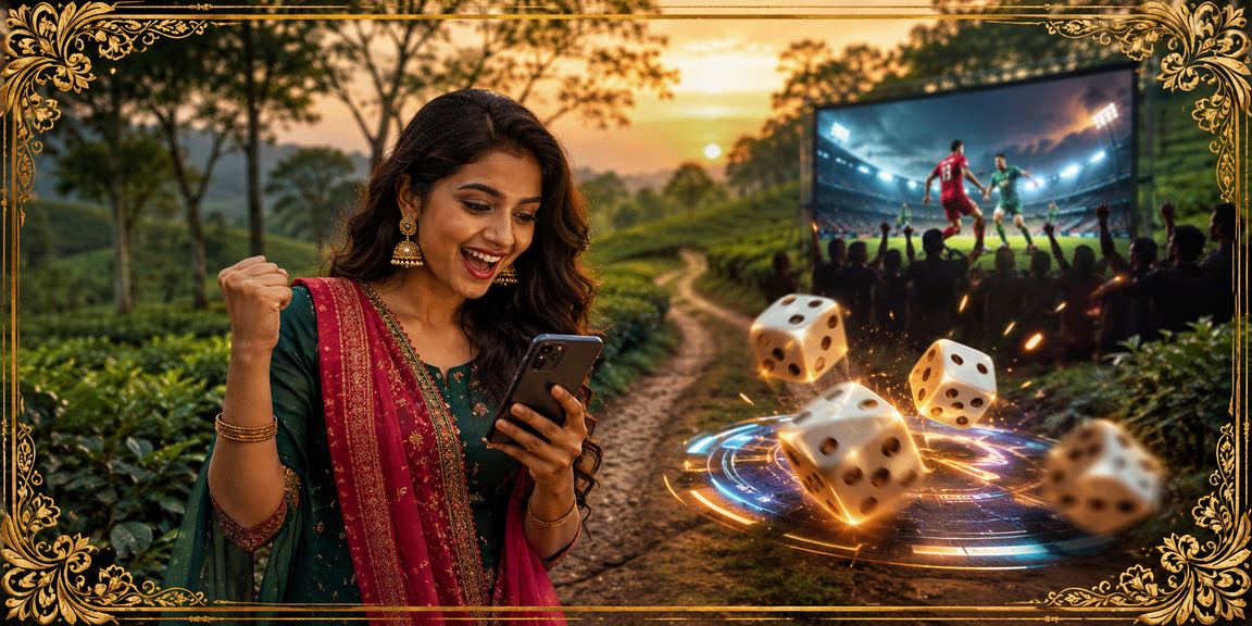রংপুরের চা বাগানে ডাইস গেম খেলতে মত